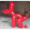 Customized Fiberglass Popek Balloon Dog Artwork Statue for Art Gallery Decoration