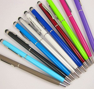 Customized Logo Xiaoxihua Superfine Metal Ballpoint Pen Twist Ball Pen Stylus Pen