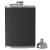 Import customized PU leather cover stainless steel 8oz hip flask for liquor alcohol from China