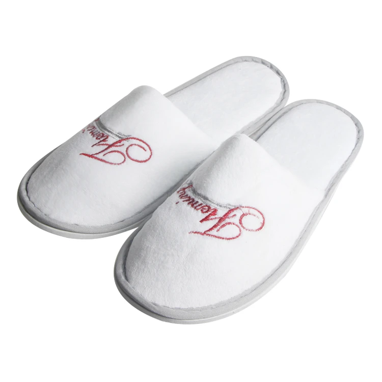 Customized room spa slippers for hotels