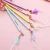 Import Cute candy kawaii Luminous fluorescent glass ball pendant automatic school student gel  pencil   stationery 0.5 from China