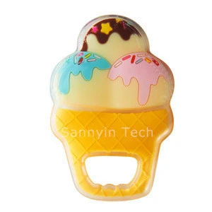 Cute  Panda &amp; Ice Cream &amp; Giraffe Sharp New Design And Best Quality  Gife Gum Massager Of  cooling Baby Teether