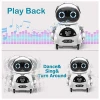 Cute Pocket Robot for Kids Educational Intelligent Mini Conversation Speech Recognition Dance and Change Voice Robot Toy
