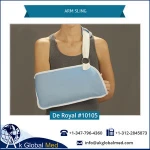 De Royal 10105 Hook and Loop Closure Shoulder Sling Light Blue Arm Sling