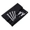 Deli EDL130014A tools open end spanner combination wrench set 14 PCS