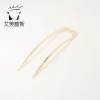 diamond attached high quality metal hair forks
