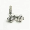 DIN7504K stainless steel 304 roofing screws self tapping screws with rubber washer