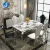 Import dining room table and chairs antique furniture dinning table set from China