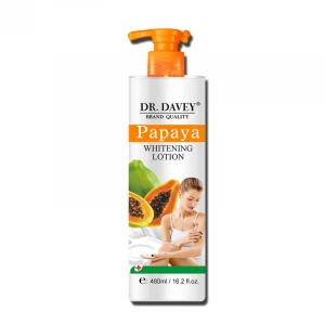 DR.DAVEY Papaya Body Cream Skin body lotion  Moisturizing 480ml