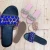 Import drop shipping summer flat rhinestone slippers for women ladies slides female footwear from China