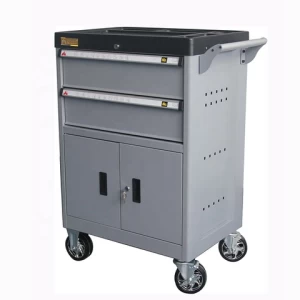 Durable 2 Drawers Durability Tool Cart Tool Chest Tool Box With PP Wheels