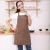 Import Durable Fashion Style Customized  Logo Waterproof Canvas Kitchen Apron from China