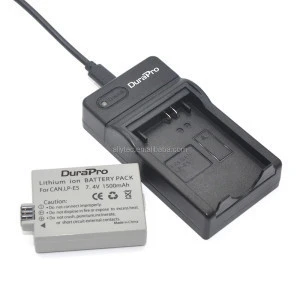 Durapro USB Digital Battery Charger for Canon LP-E5 LPE5 LP E5 Battery for Canon EOS 450D 500D 1000D