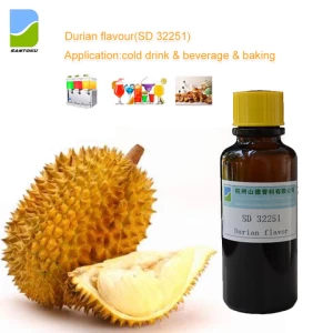 Durian Flavor SD 32251 used for dairy products/beverage/Ice cream/popsicle/jam/juice/pastry/confectionery/bakery products