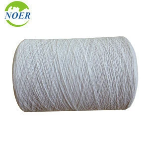 Dyed ne 32/1 cotton polyester blended open end weaving yarn for gloves