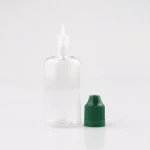 e vape juice packaging bottle with child proof dropper cap