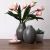 Import EAGLEGIFTS set of 2 Gray  home decorative morandi vase,vases ceramic porcelain from China