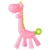 Import Easy To Clean Baby Toys Food Grade Silicone Baby Teether Cute Giraffe from China