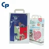 Eco Custom Recycable Plastic Packaging External Handle Pet Product Packaging Cat Litter Bag