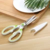 Eco-friendly stainless steel multifunction Kitchen shears/Kitchen scissor wholesale
