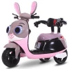 Electric Child Toy Bike Battery Ride on car Rechargeable Leather baby Motorcycle