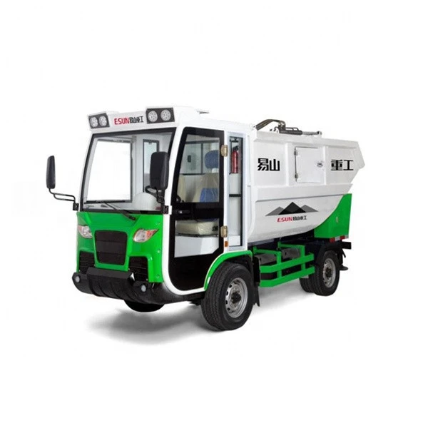Electric Garbage Collector Garbage Compactor Truck/ Garbage Collector  with Lithium Battery