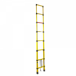 Electric Power Extension Insulation Fiberglass Ladder for Line Construction for outdoor electric power