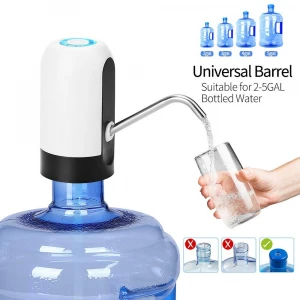 Electric Water Dispenser Bottle Drinking Water Pump Gallon USB Charging Portable Switch For Home Water Treatment Appliances