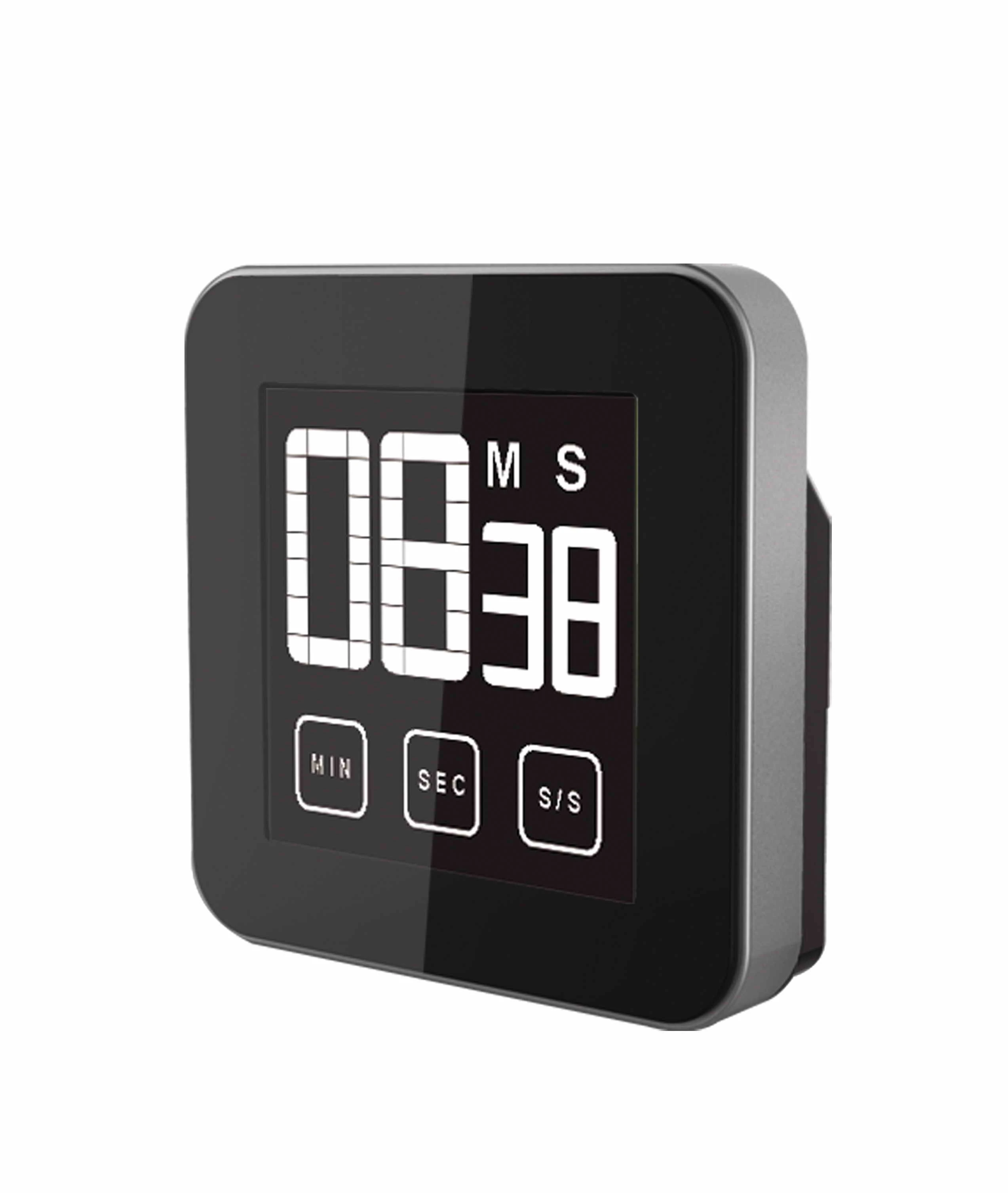 Electronic kitchen count down digital timer with magnet with backlight