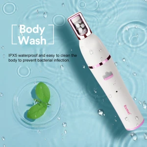 Electronic Wome 3 in 1 Ear Nose Hair Epilator Hair Trimmer Corded Customized Power Item Battery Beard Rechargeable Plastic Color