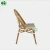 Import Elegant aluminum bamboo look french cafe rattan bistro chair (E200779SIDE) from China