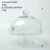 Import Elegant D20XH7.5CM glass cake stand with dome cover for wedding dessert party from China