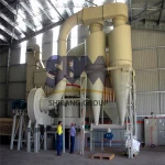 Energy saving MTM Series dolomite mill , gypsumprocess