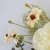 Import Eucalyptus leaf peony flower simulation wreath small daisy embellished with a sense of design from China