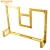 Import European Golden Stainless steel living room modern arm chair Frame from China