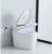 Import European Style intelligent toilet one piece bidet smart toilet for hotel from China