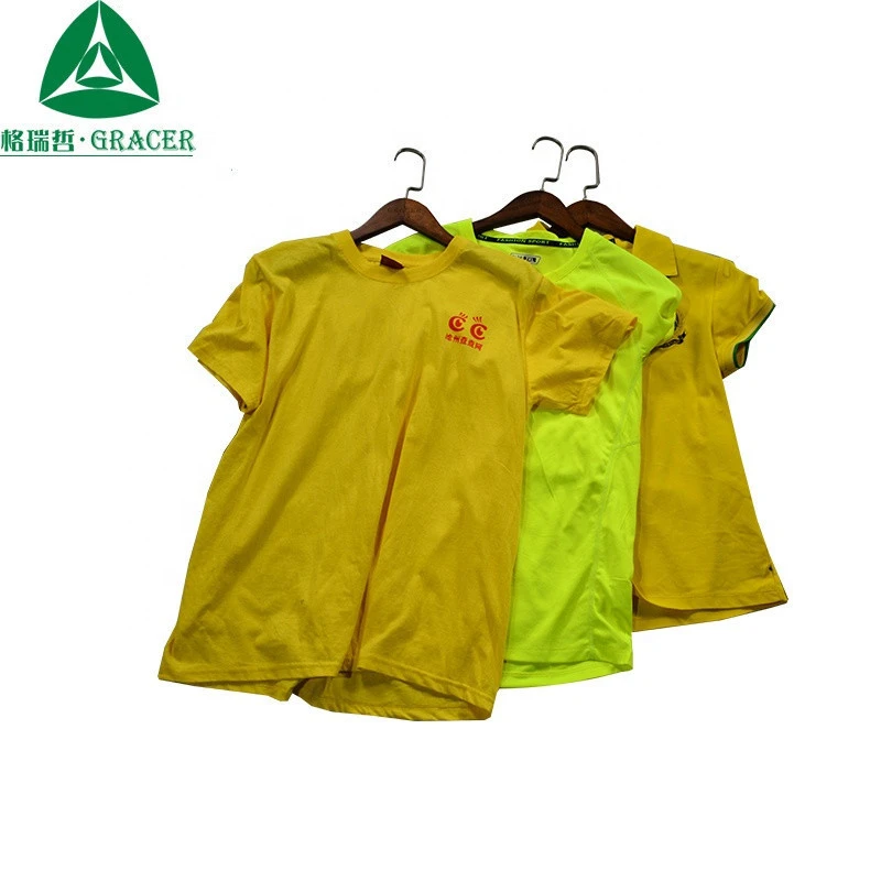 Export mixed t shirt used clothes used clothes Hongkong