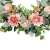 Import Factory Direct Artificial Flower Wreath rose and Leaves Garland For Indoor Outdoor Decoration from China