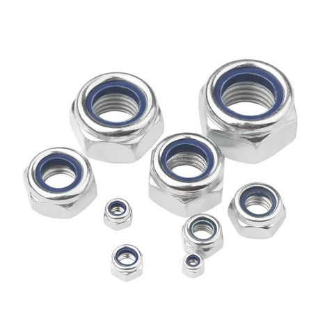 Factory direct sale DIN985 high quality nylon lock nut DIN985