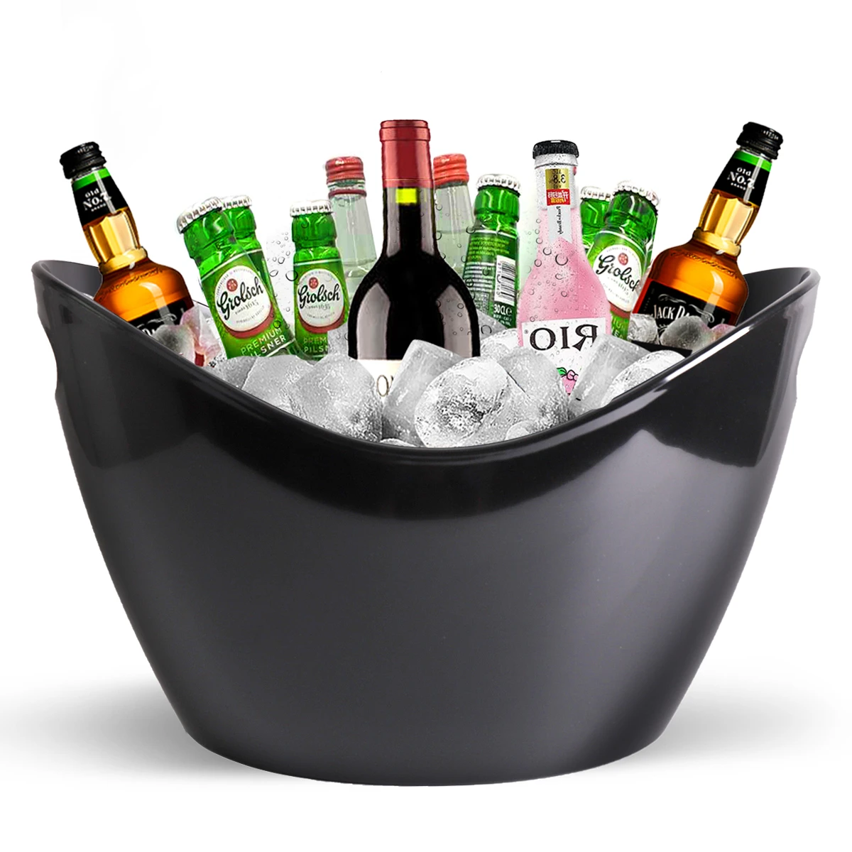Factory direct sales 12L Large Ice buckets plastic wine ice bucket champagne ice bucket