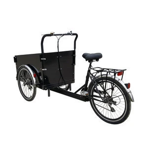 Three wheel bike with child seat store