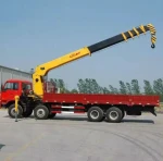 Factory price Lifting Machinery 8ton truck mounted crane telescoping boom GSQS200-4 hot selling