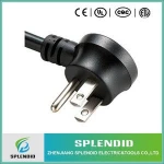 Factory price North America Power Cord Series with NEMA 5-15P of 125V, 15A 3-pin extension cords