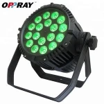 Factory price par led 18 x 8w rgbw 4in1 dmx outdoor par can lights for sale