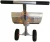 Import factory promotion snow shovel with wheel, snow pusher, blade snow shovel from China