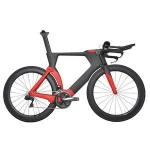 Factory Sale!!! All Hidden Routing Cable bicycle carbon time trial frame complete triathlon bike Frameset BB386 TT01