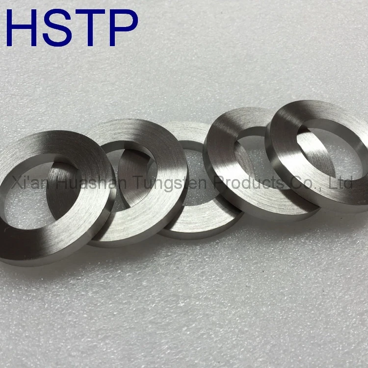 factory supply 92WNiCu high quality Tungsten alloy ring customized counterweight Gyro Rotor