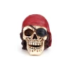 Factory Supply Good Quality white resin toys skull Resin skull crafts decoration