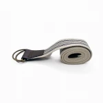 factory wholesale braided woven fabric belt elastic  belt custom high quality knitted cotton belt