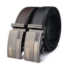 Famous Four loops car brand chastity belt for men Automatic buckle best belts for men XXXXL size leather strap mens dress belts